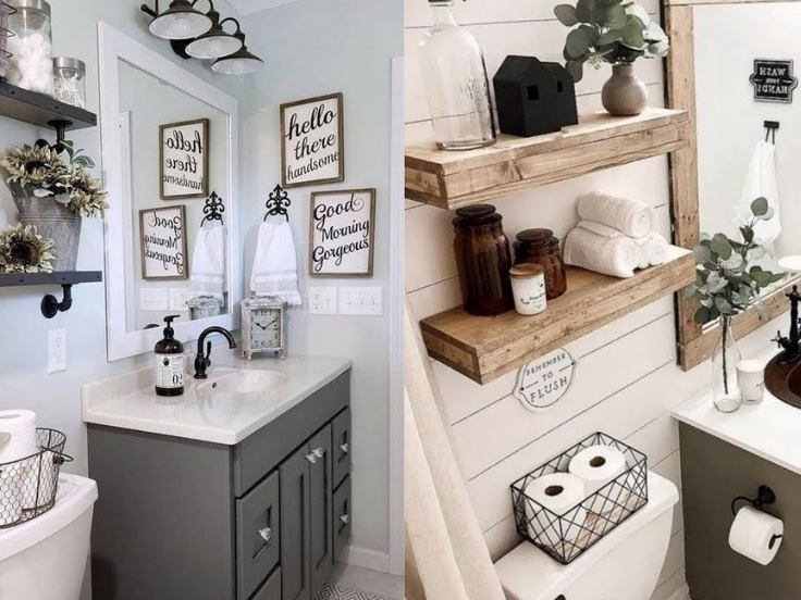 Bathroom Shelf Decor Ideas