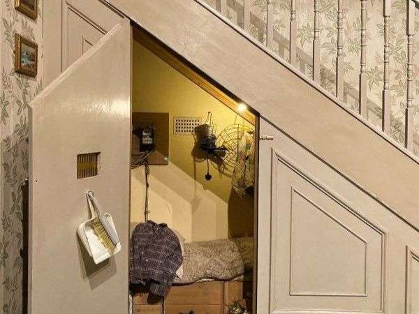 Under Stairs Storage Idea